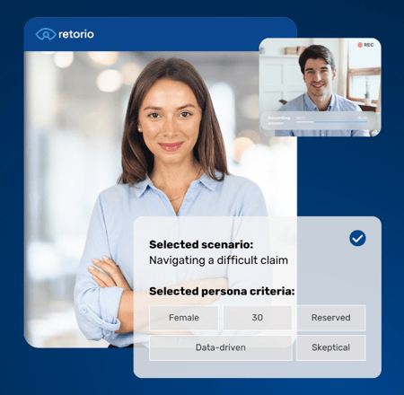 AI sales coaching for insurance enterprise companies - persona