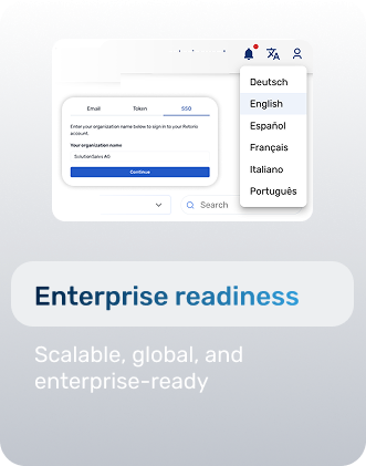 Enterprise readiness