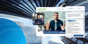 Retorio - AI coaching Platform - Insurance training scenario