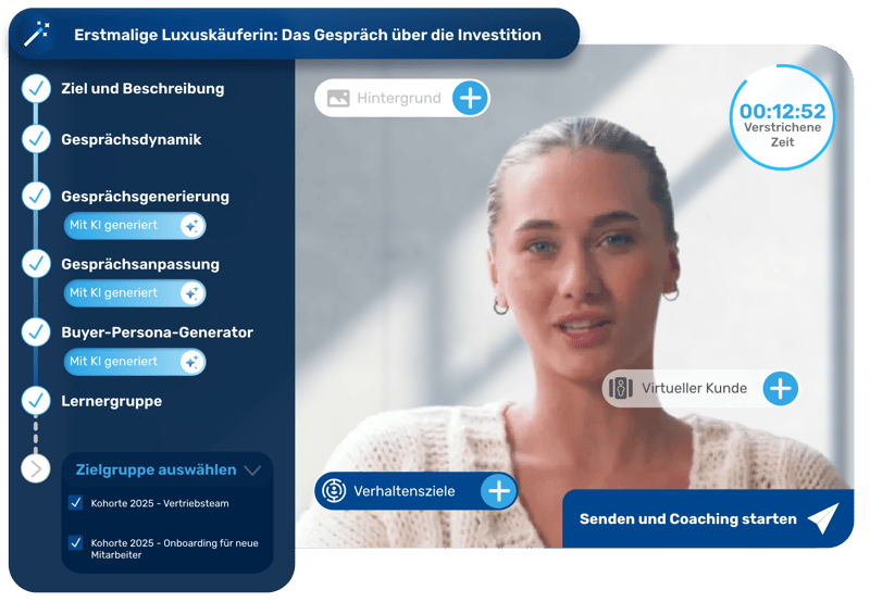 Retorio KI Coaching und training fur Produkt 