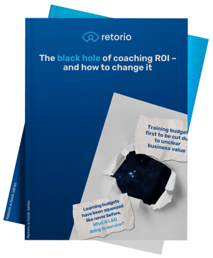 Retorio-The blackhole of coaching ROI - and how to change it e book cover