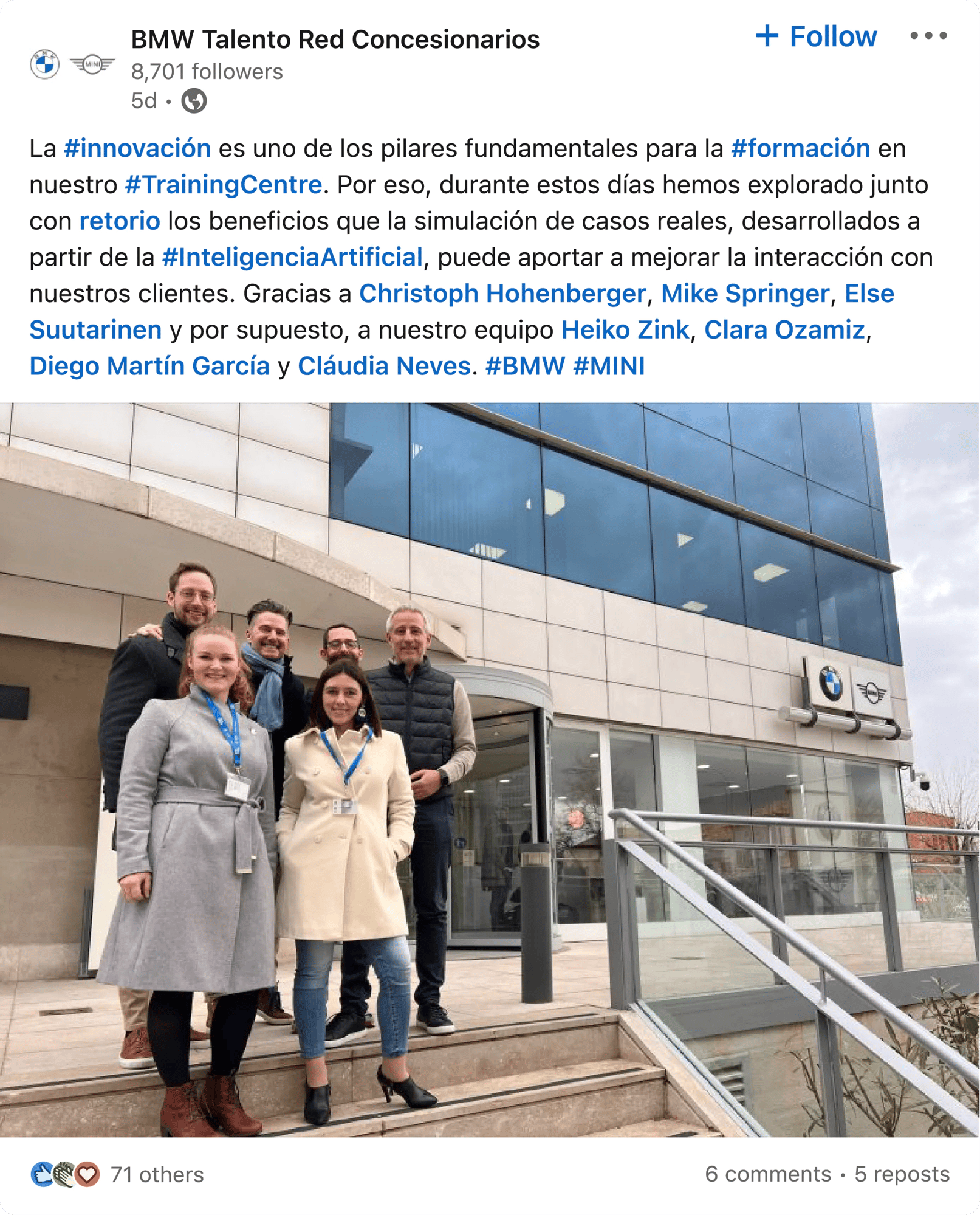 Retorio @BMW headquarter