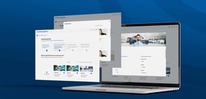 retorio coaching session generator dashboard with pc mockup