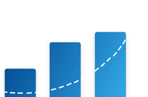 Graph showing 23% Increase in self-efficacy 80% Performance improvement
